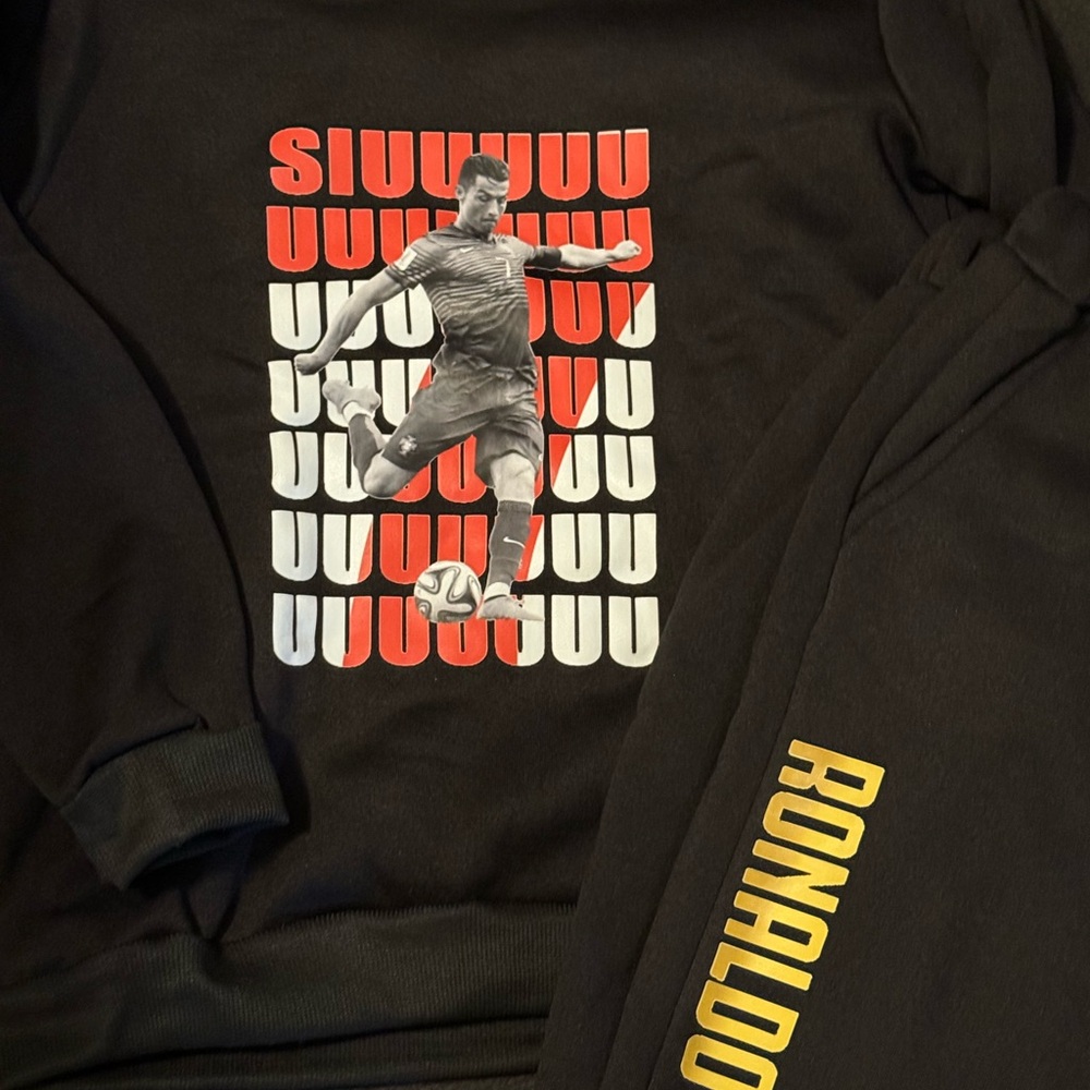 Cristiano Ronaldo hoodie outfit 8-10 Boys